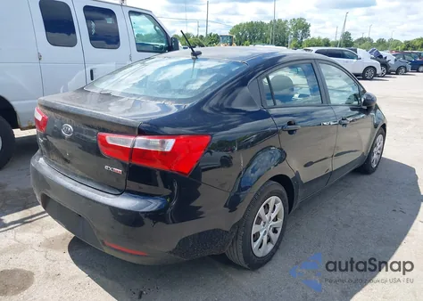 2012 Kia Rio Ex from USA, damaged, VIN KNADN4A39C6071876